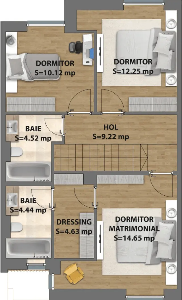 Plan etaj